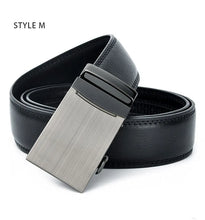 Load image into Gallery viewer, Automatic Buckle Genuine Leather Belt Men&#39;s
