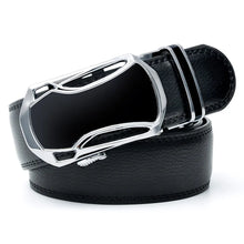 Load image into Gallery viewer, Automatic Buckle Genuine Leather Belt Men&#39;s
