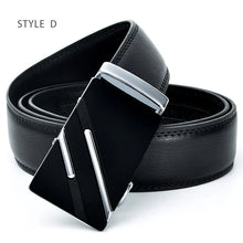 Load image into Gallery viewer, Automatic Buckle Genuine Leather Belt Men&#39;s
