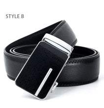 Load image into Gallery viewer, Automatic Buckle Genuine Leather Belt Men&#39;s
