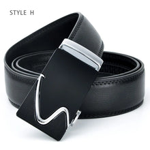 Load image into Gallery viewer, Automatic Buckle Genuine Leather Belt Men&#39;s
