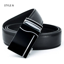 Load image into Gallery viewer, Automatic Buckle Genuine Leather Belt Men&#39;s
