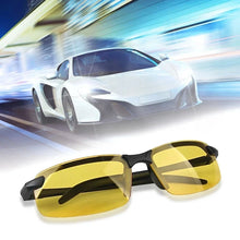 Load image into Gallery viewer, Luxury Driving Eyewear Polarized Day or Night Vision Yellow Sunglasses
