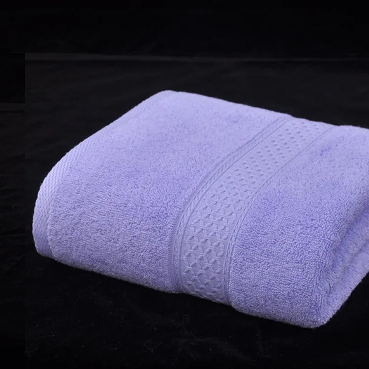 Pure Cotton Towel Solid Color Thickened Lint-free 70X140CM