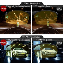 Load image into Gallery viewer, Luxury Driving Eyewear Polarized Day or Night Vision Yellow Sunglasses
