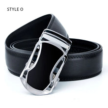 Load image into Gallery viewer, Automatic Buckle Genuine Leather Belt Men&#39;s
