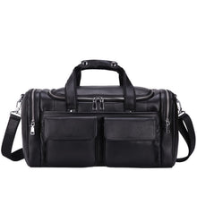 Load image into Gallery viewer, Travel Fashion Genuine Leather Duffle Bag 100% Soft Cowhide
