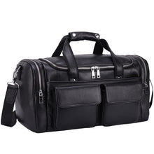 Load image into Gallery viewer, Travel Fashion Genuine Leather Duffle Bag 100% Soft Cowhide
