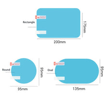 Load image into Gallery viewer, Protective 2 Pcs Car Rainproof Clear Film Rearview Mirror Anti-Fog
