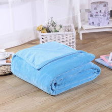 Load image into Gallery viewer, 70x100cm new Swaddling blankets coral fleece single thick warm winter
