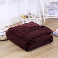 Load image into Gallery viewer, 70x100cm new Swaddling blankets coral fleece single thick warm winter
