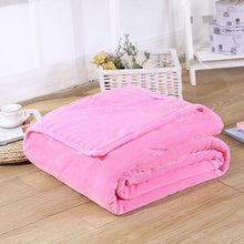 Load image into Gallery viewer, 70x100cm new Swaddling blankets coral fleece single thick warm winter
