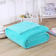 Load image into Gallery viewer, 70x100cm new Swaddling blankets coral fleece single thick warm winter
