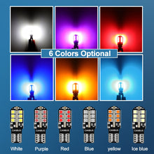 Load image into Gallery viewer, 6Pcs W5W LED T10 Light Bulbs Canbus Super Bright
