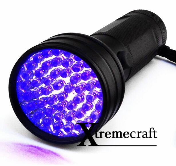 51 UV LED Ultra Violet Blacklight Flashlight Lamp AA 395nm